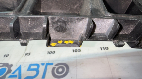 The rear bumper mount, left, VW Passat b8 16-19 USA, is broken.