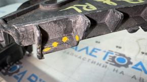 The rear bumper mount, left, VW Passat b8 16-19 USA, is broken.