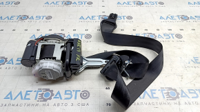 Audi E-Tron 19-23 passenger seat belt, black