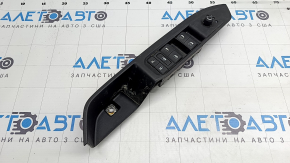 Front left window and mirror controls for a Jeep Compass 22-26 with black trim, for cleaning