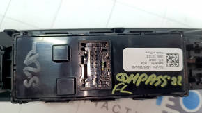 Front left window and mirror controls for a Jeep Compass 22-26 with black trim, for cleaning