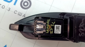 Front left window and mirror controls for a Jeep Compass 22-26 with black trim, for cleaning