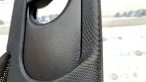 Left upper center pillar trim for Audi E-Tron 19-23, black, scratches, torn fabric
