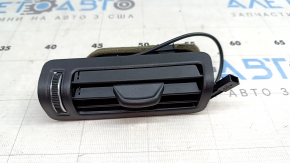 Left B-pillar air vent for Audi E-Tron 19-23, black