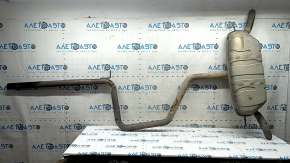 VW Tiguan 18-20 fwd exhaust pipe with barrels, without resonator