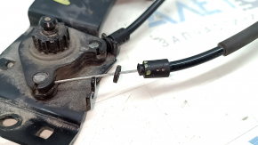 The hood release handle mechanism for the Audi A5 F5 17-24 with cables, the cable mounts are broken