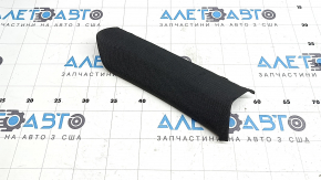 Left rear window trim for Audi A5 F5 18-25 5D, black, complete