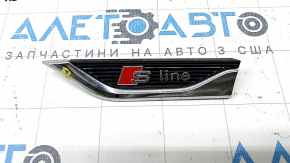 Front left fender molding for Audi A5 F5 18-25 chrome, S-Line