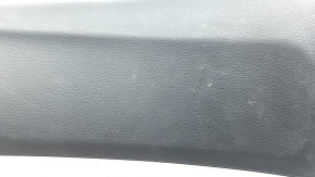 Black rear right door panel for Jeep Compass 22-26, gray cloth insert for the tweeter, dry-cleanable