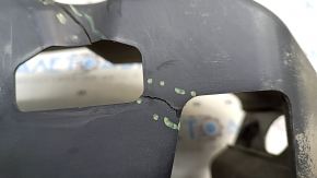 The air suspension compressor cover on the Audi E-Tron 19-23 is cracked.