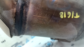 VW Tiguan 18-24 fwd exhaust pipe with catalytic converters and bracket
