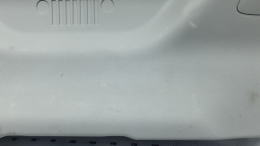 Jeep Compass 17-26 lower tailgate trim, gray, with plugs, needs cleaning, scratches, broken fasteners