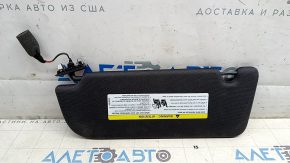 Right visor for Audi E-Tron 19-23, black with backlight