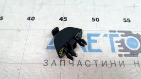 Driver's sun visor mounting hook for Audi E-Tron 19-23, black