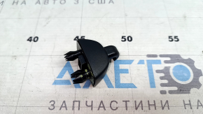 Driver's sun visor mounting hook for Audi E-Tron 19-23, black