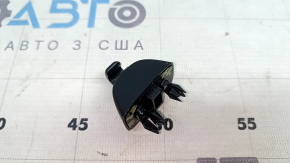 Audi E-Tron 19-23 passenger sun visor mounting hook, black