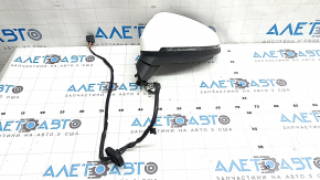 Left side mirror assembly for Audi A5 F5 18-25 5D, heated, turn signal