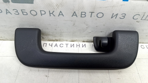 The rear right ceiling handle of the Audi E-Tron 20-23 is black and has some wear.