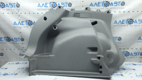 Lower left arch trim for Jeep Compass 17-26, gray, type 1, needs cleaning, scuffed