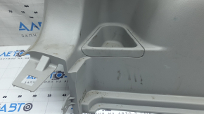 Lower left arch trim for Jeep Compass 17-26, gray, type 1, needs cleaning, scuffed