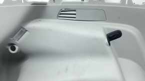 Lower left arch trim for Jeep Compass 17-26, gray, type 1, needs cleaning, scuffed
