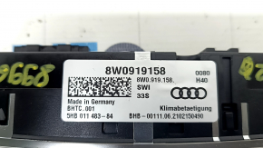 Audi A5 F5 18-25 rear climate control glass is worn out