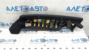 Right side bolster for the 2nd row of seats for the Audi A5 F5 20-25 5D leather, black
