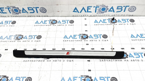 Audi A5 F5 17-24 5D S-line outer door sill trim, front right, with backlight, worn