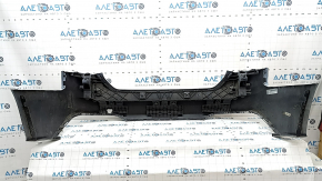 Bare rear bumper for an Audi A5 F5 20-25 S-Line without parking sensors, white, without a cover, scratches