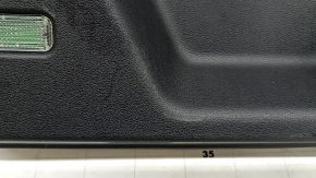 Audi A5 F5 18-25 5D black trunk lid trim, scratches, worn