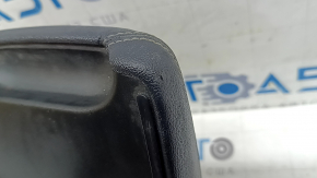 Audi A5 F5 20-25 black leather armrest with bracket, tears