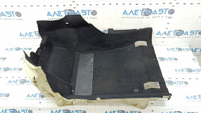 Front left floor covering for Mercedes A-class V177 19-22 black