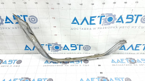 Left rear bumper molding for Audi A5 F5 20-25 chrome, S-Line, peeling coating, worn