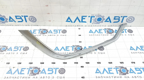 Left rear bumper molding for Audi A5 F5 20-25, gloss black, S-Line, scratches