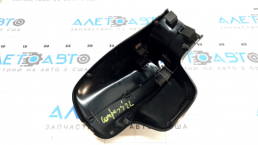 Jeep Compass 17-26 interior mirror cover, black, 2-piece, for rain and humidity sensor camera