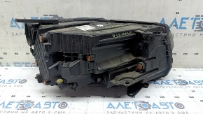 Jeep Compass 22-26 halogen + LED headlight assembly with mounting bracket, sand