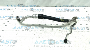 The third short air conditioning hose, compressor-heater, Audi A5 F5 18-25 2.0T, under R1234YF
