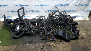 Audi E-Tron 19-23 interior wiring with fuse boxes