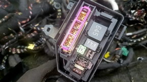 Audi E-Tron 19-23 interior wiring with fuse boxes