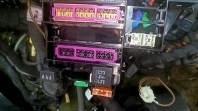 Audi E-Tron 19-23 interior wiring with fuse boxes