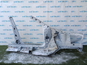Front left quarter panel of Mazda CX-9 16-23 white, on the body