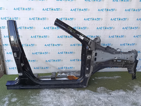 Front right quarter panel for Nissan Rogue 14-20, black