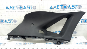 Left rear pillar trim for Ford Escape MK4 20-22, black, scratches