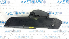 Left side center console trim for Ford Escape MK4 2020-26, black, scratches