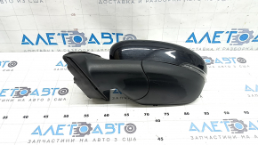 Left side mirror assembly for Ford Escape MK4 20-22, 12-pin, heated, turn signal, memory, BSM, black