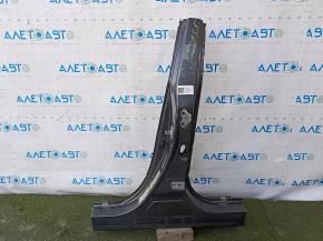 The central left body pillar of a Toyota Camry v40 on the body, bumpers