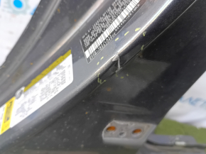 The central left body pillar of a Toyota Camry v40 on the body, bumpers