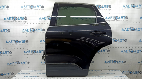 Rear left door assembly for Ford Escape MK4 20-26, tinted, black UM, with a bumper