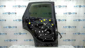 Rear left door assembly for Ford Escape MK4 20-26, tinted, black UM, with a bumper
