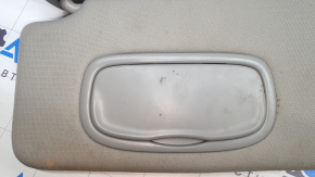 Left visor for Jeep Compass 22 with backlight, gray